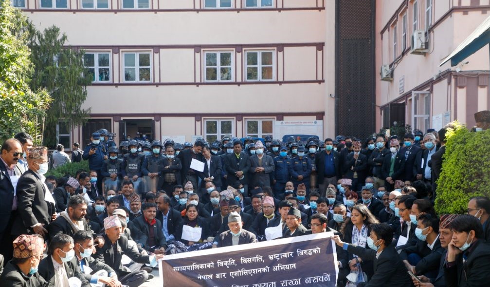 बारको आन्दोलनमा बृहत नागरिक आन्दोलनसहित ६ संस्थाको साथ