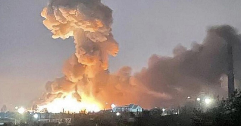 युक्रेनको किएभमा शक्तिशाली विस्फोट