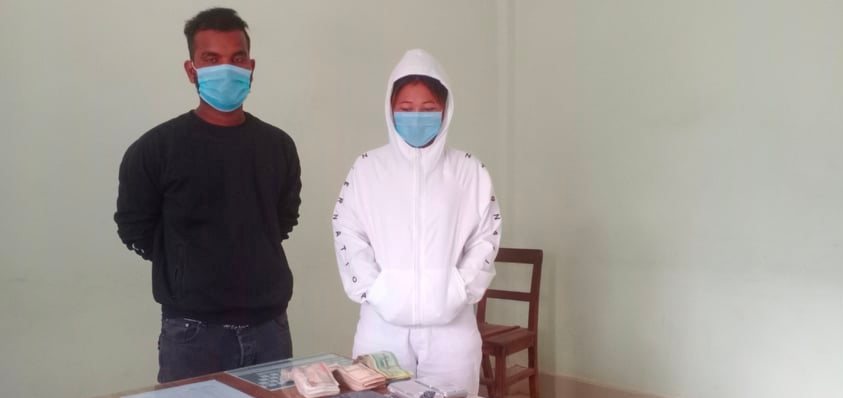 लागुऔषध र डेढ लाख बढी नगदसहित दुई जना पक्राउ