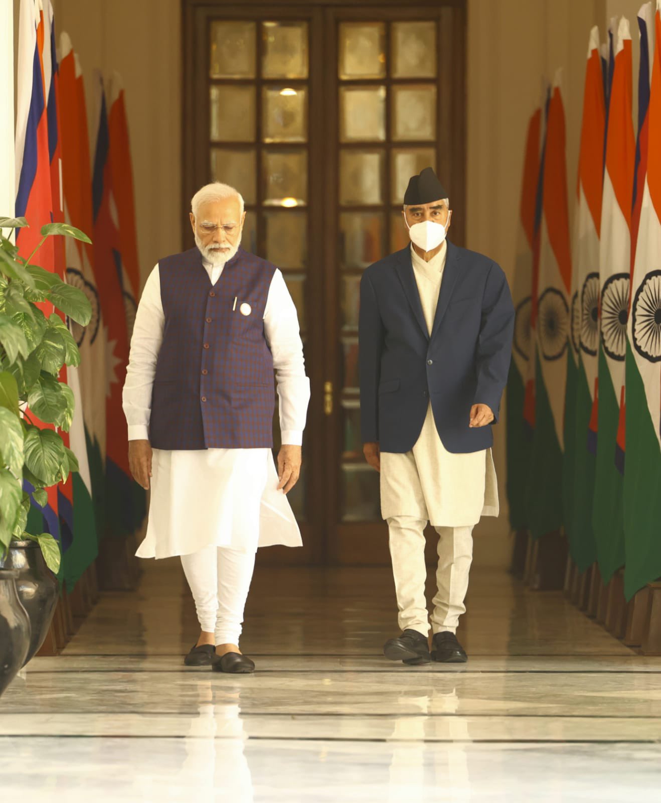 सीमा समस्या समाधान गर्न मोदीलाई प्रधानमन्त्री देउवाको आग्रह