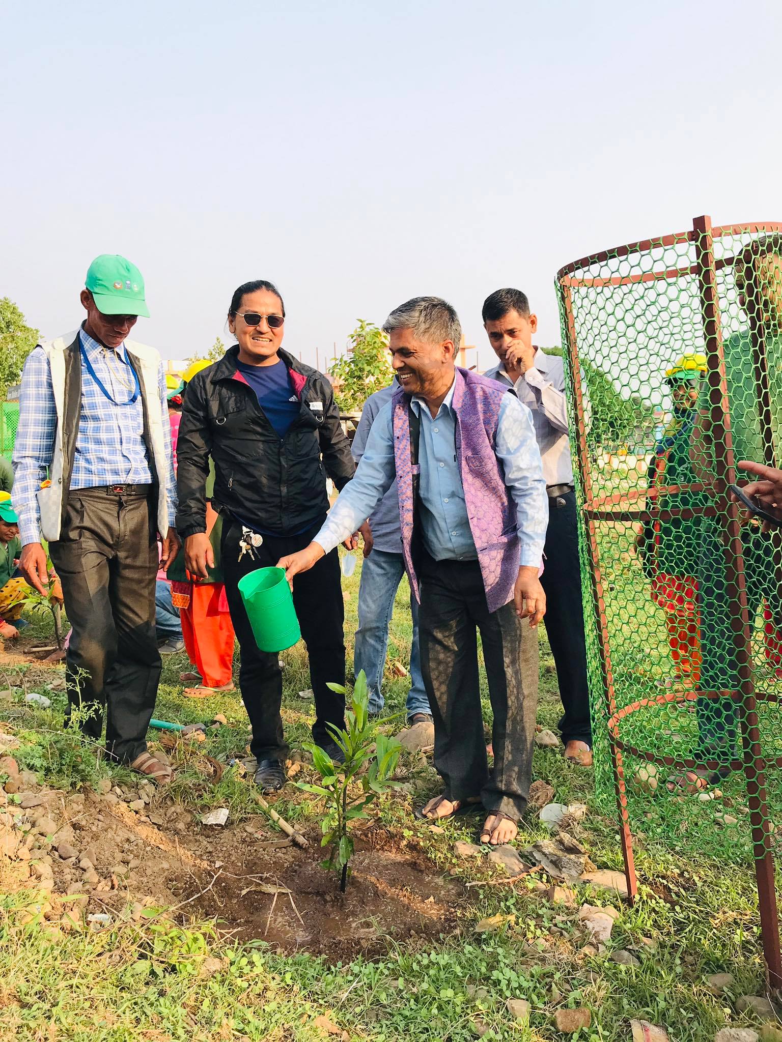 हरियाली र जिविकोपार्जनका लागि बृक्षारोपण