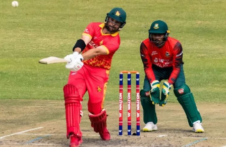 बङ्गलादेशसँगको टी–२० श्रृंखला जिम्बावेलाई