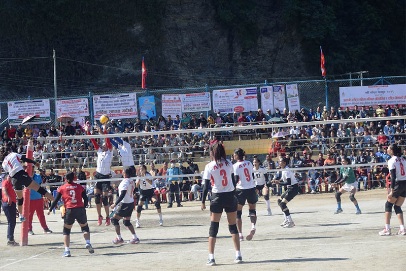 नवौं राष्ट्रिय खेलकुद : महिला भलिबलको सकियो लिग, क्वार्टरफाइनल सोमबारदेखि