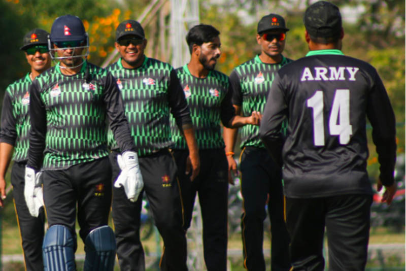 प्रधानमन्त्री कप क्रिकेट : कर्णालीलाई हराउँदै आर्मी सेमिफाइनलमा